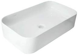 Раковина накладная 60 см Sanita Luxe WB.CT/Infinity/60-N.Slim/WHT.G/S1