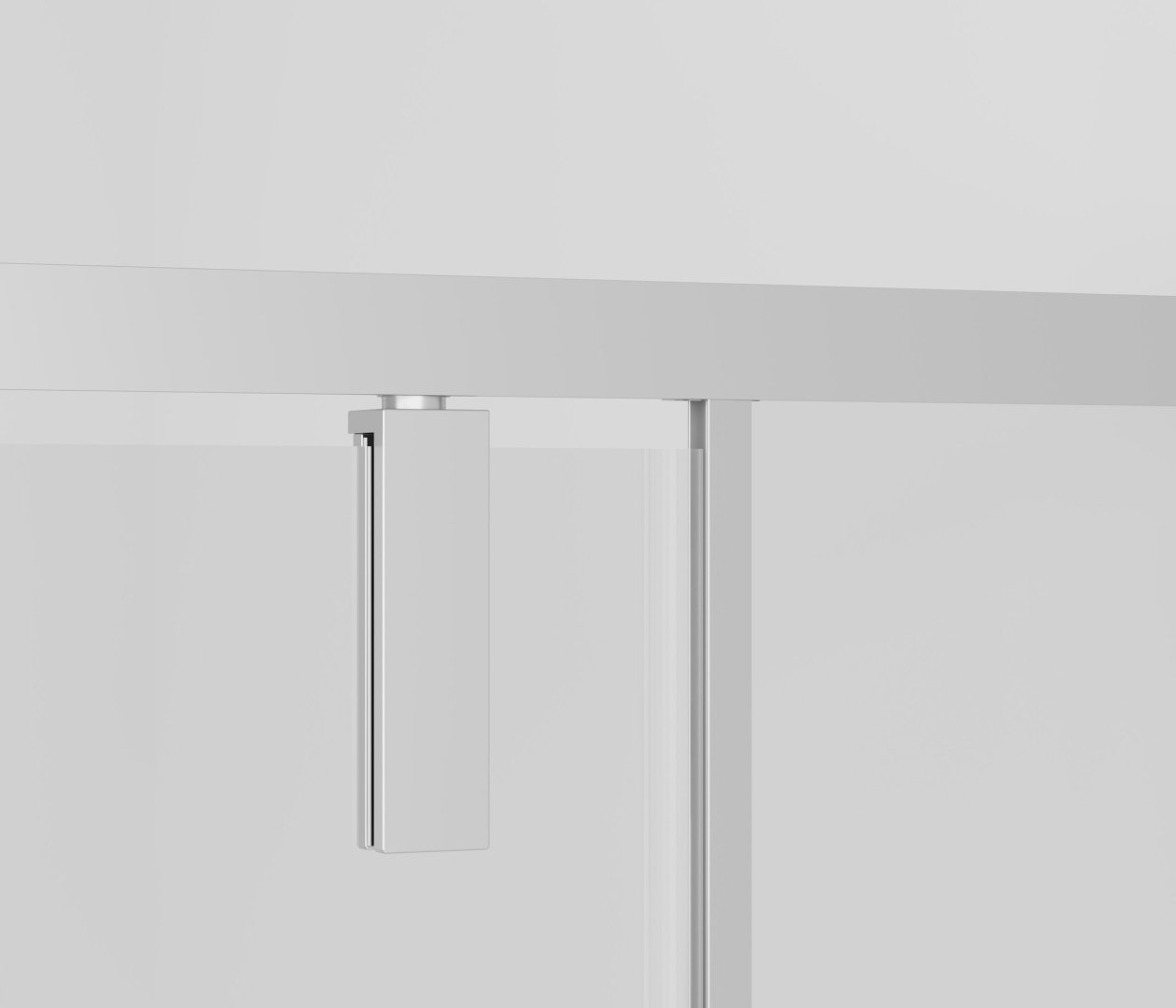 Душевое ограждение KABINKA.KZ одностенное VDP-4SN100CL, 1000х1950 мм