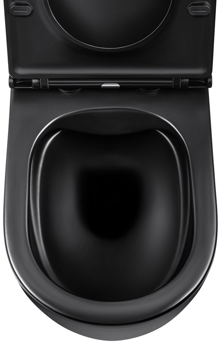 Унитаз Vincea EVO VT1-34MB черный купить,NaN