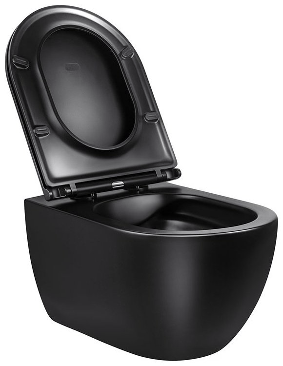 Унитаз Vincea EVO VT1-34MB черный купить,NaN