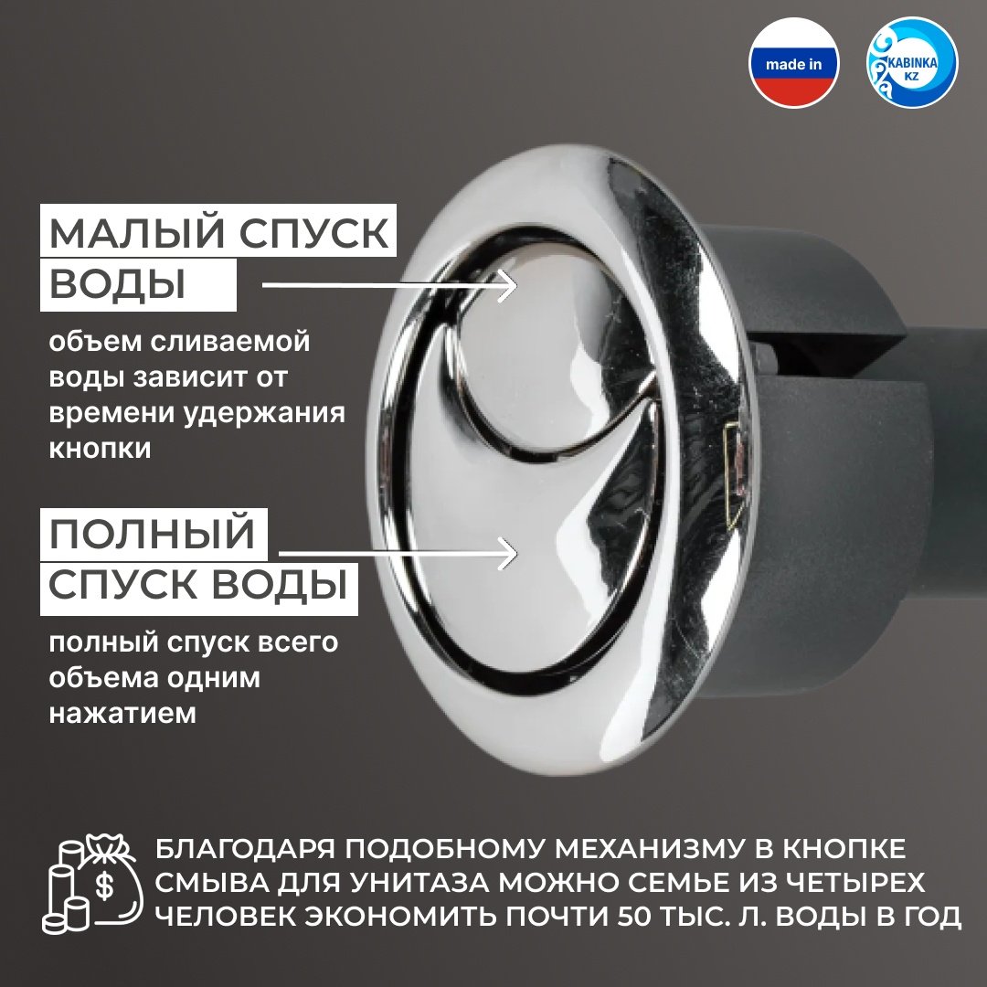 Унитаз Lux Kazakhstan Premium белый