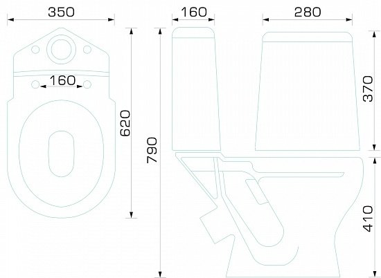 ВКЗ унитаз W102 HOME De Luxe, санфаянс купить,NaN