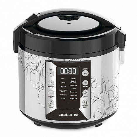 Мультиварка Polaris PMC 0524 Wi-Fi IQ Home серебристая  купить,NaN