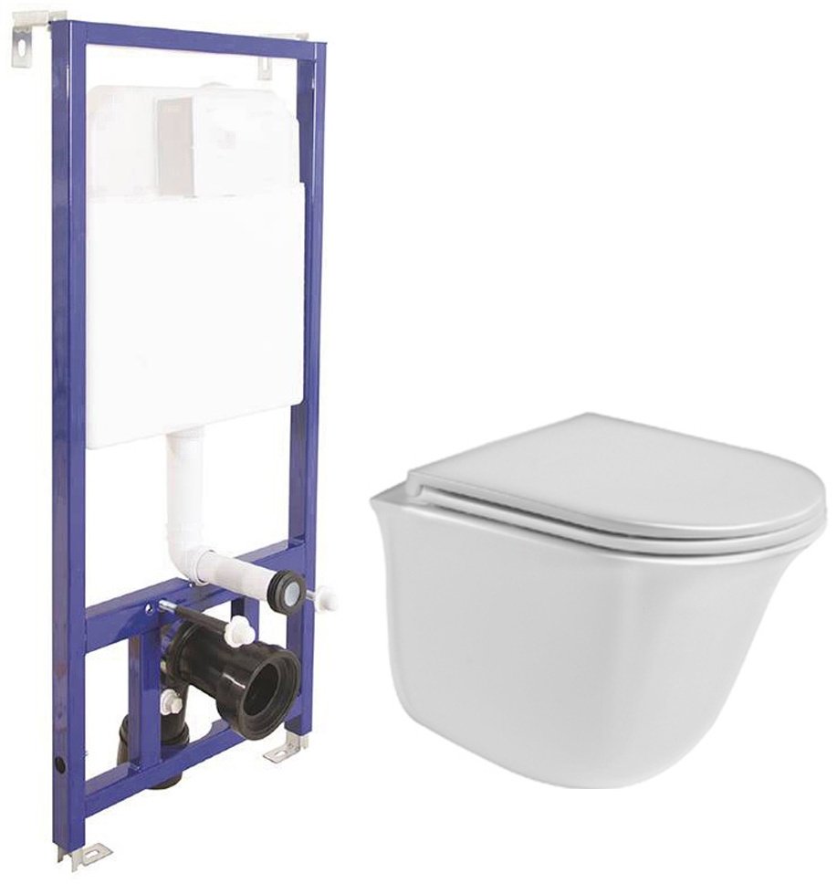 Унитаз WeltWasser Telbach 004 GL-WT белый купить,NaN