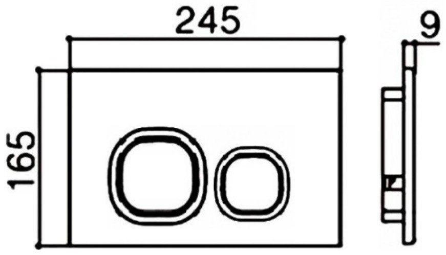 WeltWasser унитаз с инсталляцией Salzbach 041 MT-GR, санфаянс