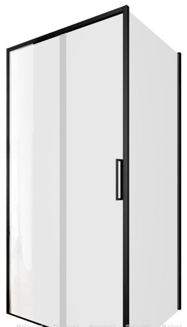 Душевое ограждение KABINKA.KZ двухстенное AE65-100x100-BT, 1000х1900 мм