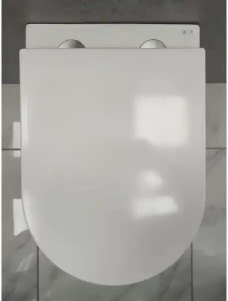 Унитаз WeltWasser AN4974 с инсталляцией белый