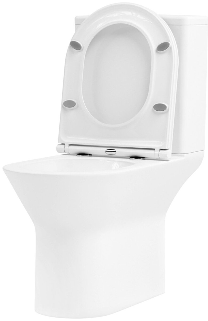 Унитаз Lavinia Boho Elegant Rimless 3308002R белый