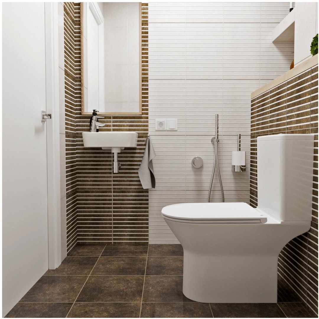 Унитаз Lavinia Boho Elegant Rimless 3308002R белый