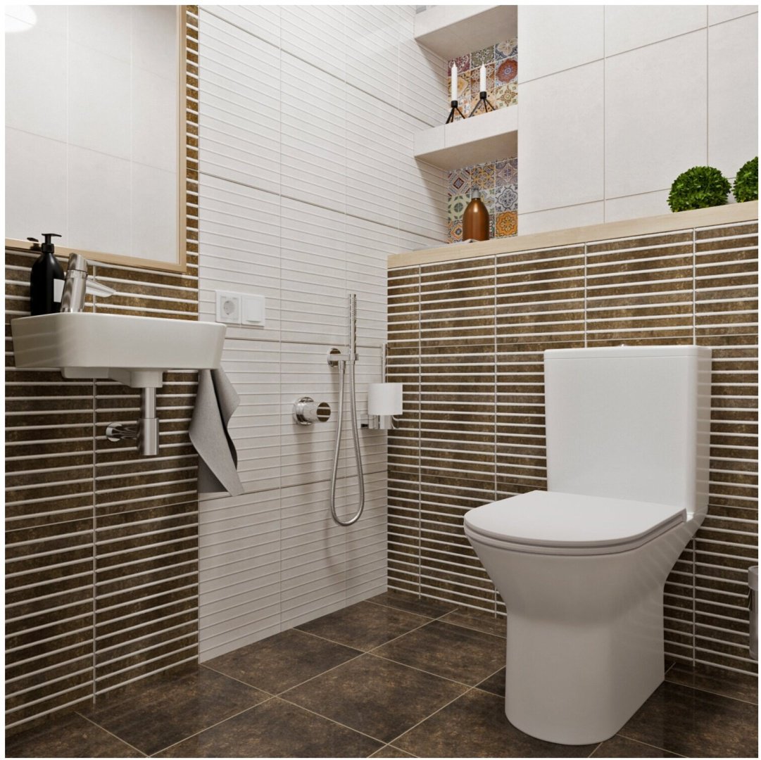 Унитаз Lavinia Boho Elegant Rimless 3308002R белый