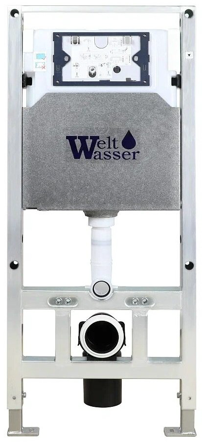 Унитаз WeltWasser Rotbach 004 GL-WT с инсталляцией белый купить,294800