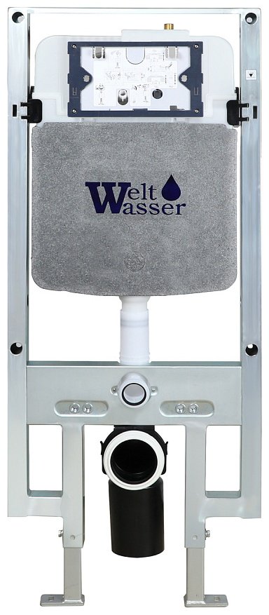 WeltWasser унитаз с инсталляцией SALZBACH 043 GL-WT, санфаянс купить,0