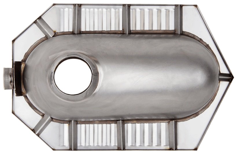 Чаша Oceanus Генуя 4-006.1 серая