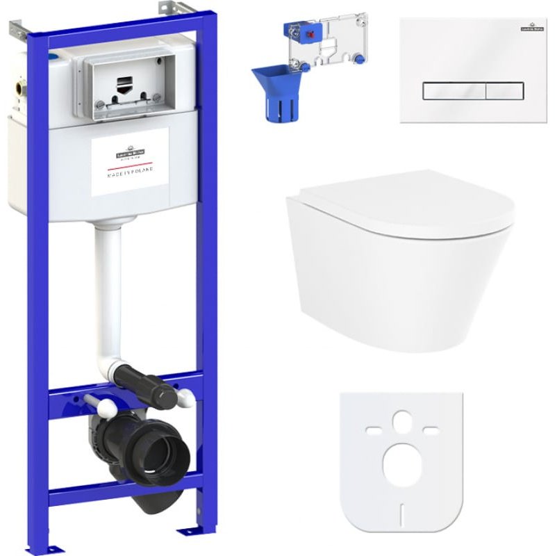 Lavinia Boho унитаз с инсталляцией 87040093, санфарфор