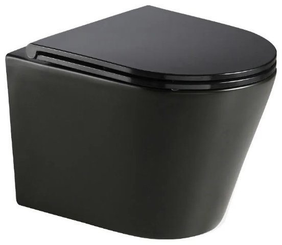 Унитаз WeltWasser AS50631 с инсталляцией черный