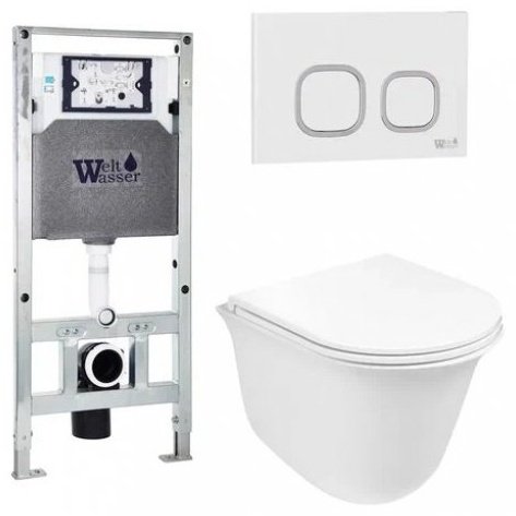 WeltWasser унитаз TELBACH 004 GL-WT, санфаянс