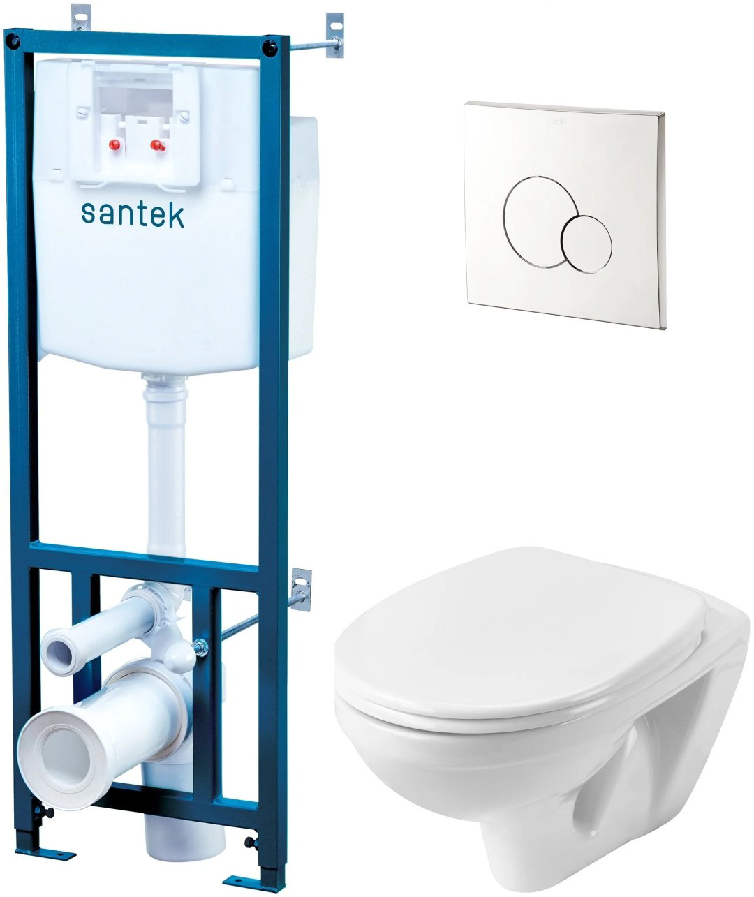 Унитаз Santek Бореаль 1WH501544 белый купить,NaN