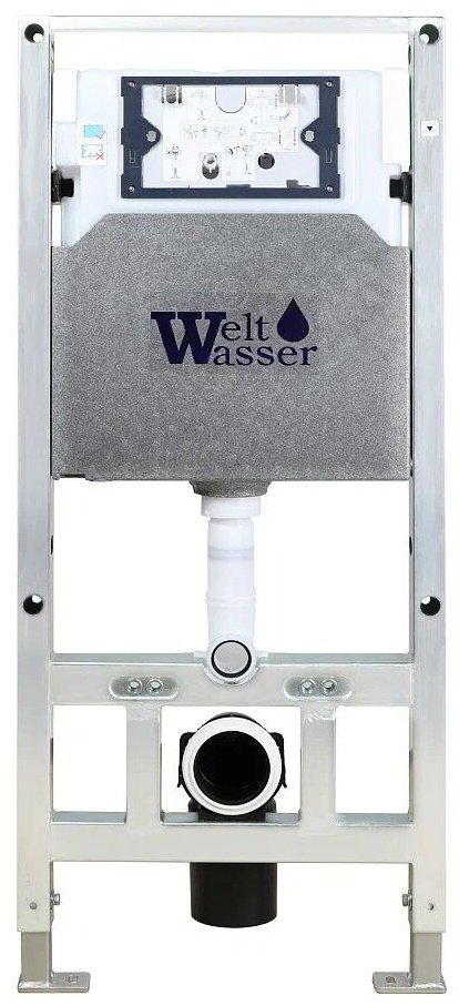 WeltWasser унитаз с инсталляцией JECKENBACH 004 GL-WT, санфаянс купить,0