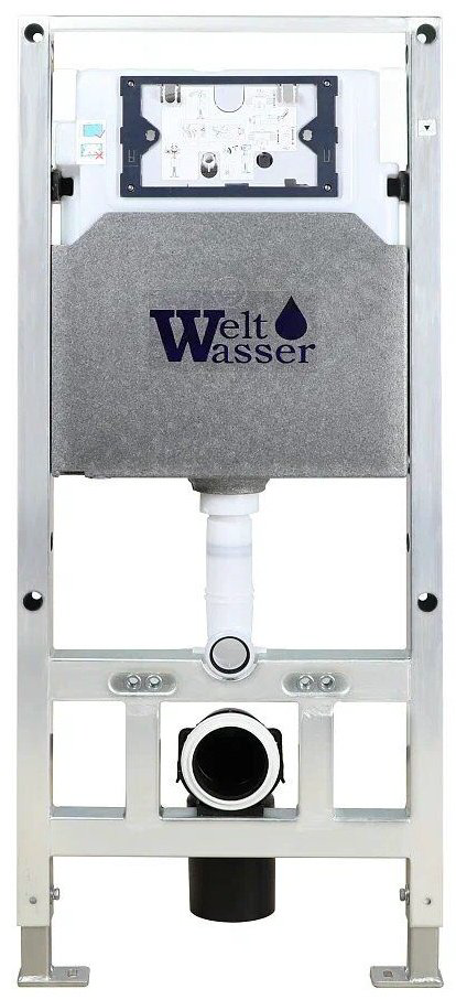 Унитаз WeltWasser Jeckenbach 004 GL-WT с инсталляцией белый купить,342900
