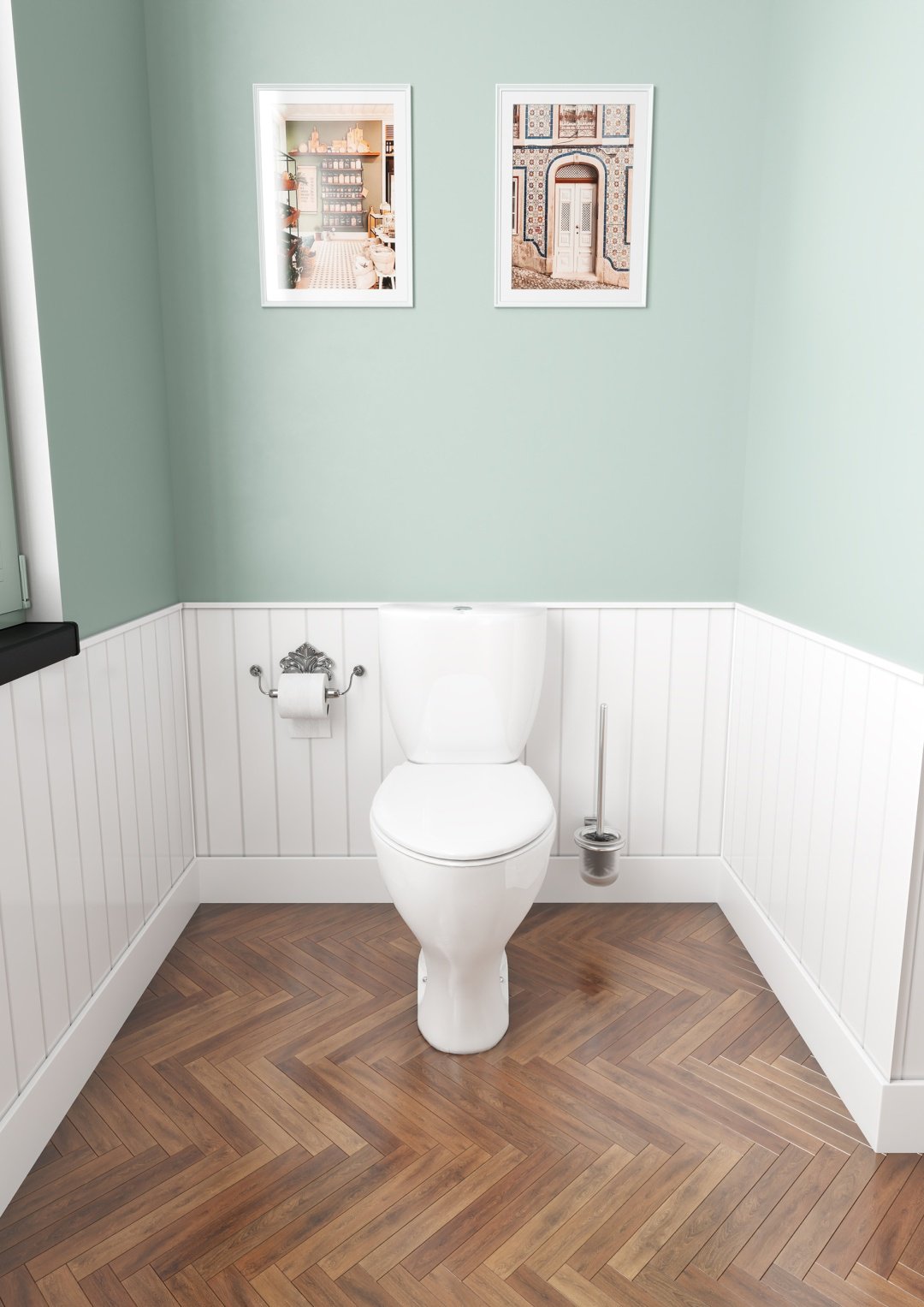 Унитаз Santeri Воротынский 1P4017S0000BF белый