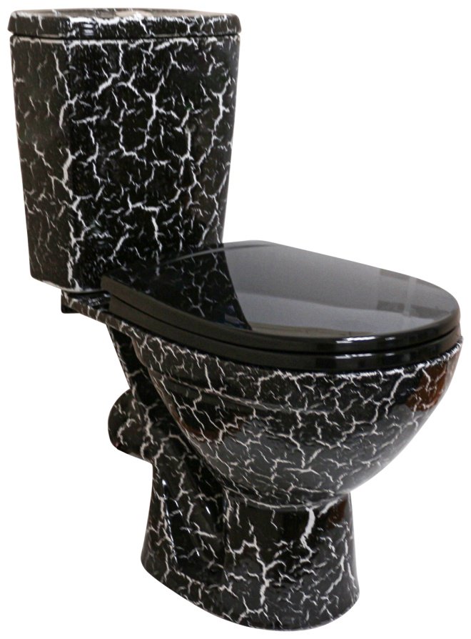 Унитаз Rosa Соло черный