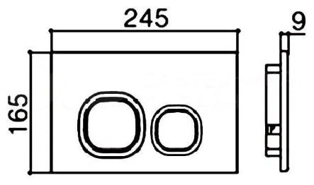 WeltWasser унитаз TELBACH 004 GL-WT, санфаянс