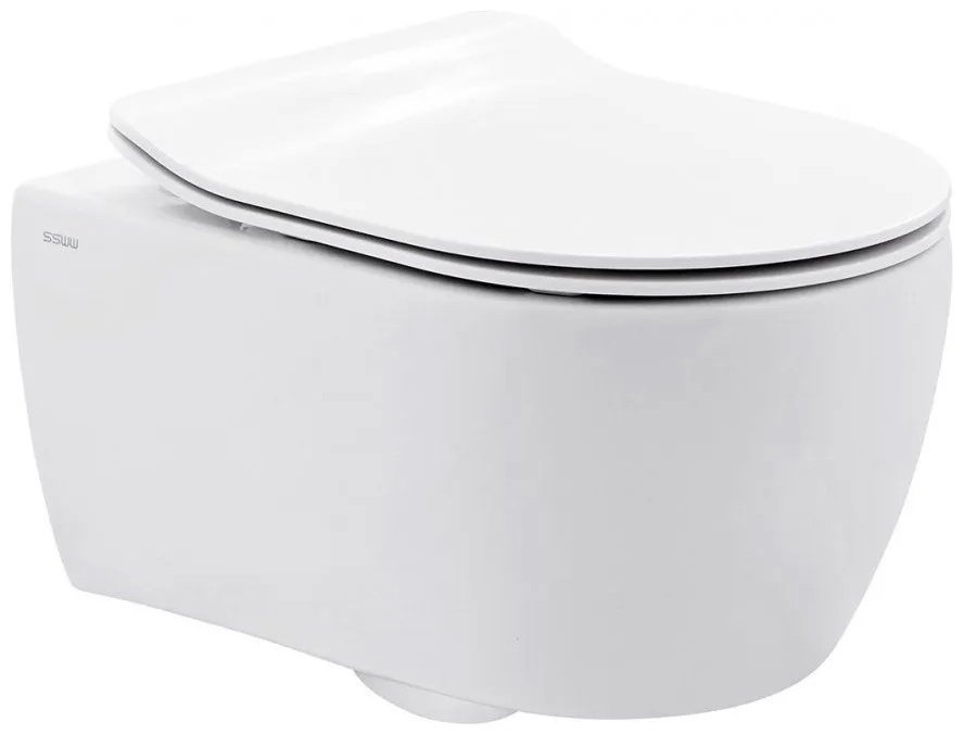 Унитаз SSWW CT2038V белый
