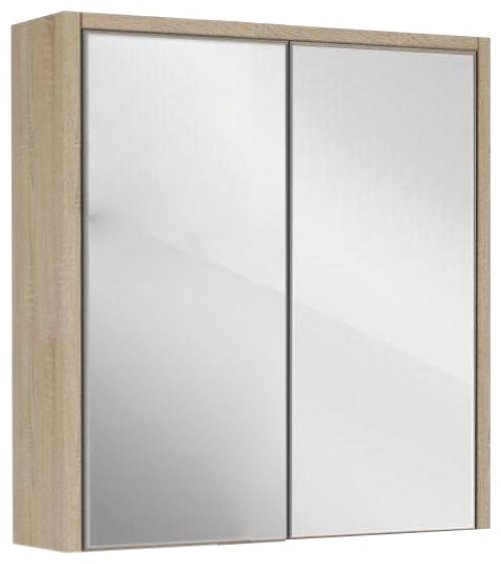 Шкаф навесной Айва 60x20x70см коричневый