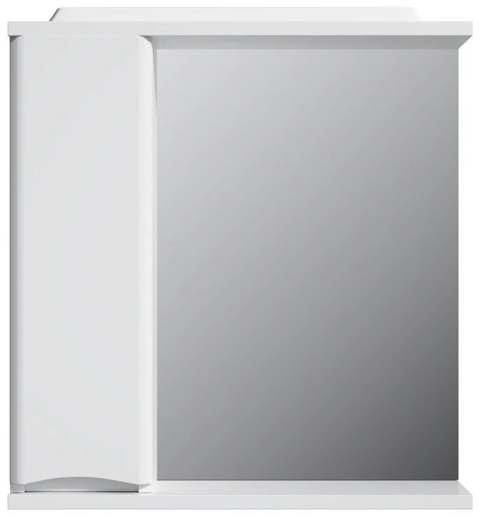 Шкаф зеркальный навесной KABINKA.KZ Like K0000039920, 65x15x75 см, белый