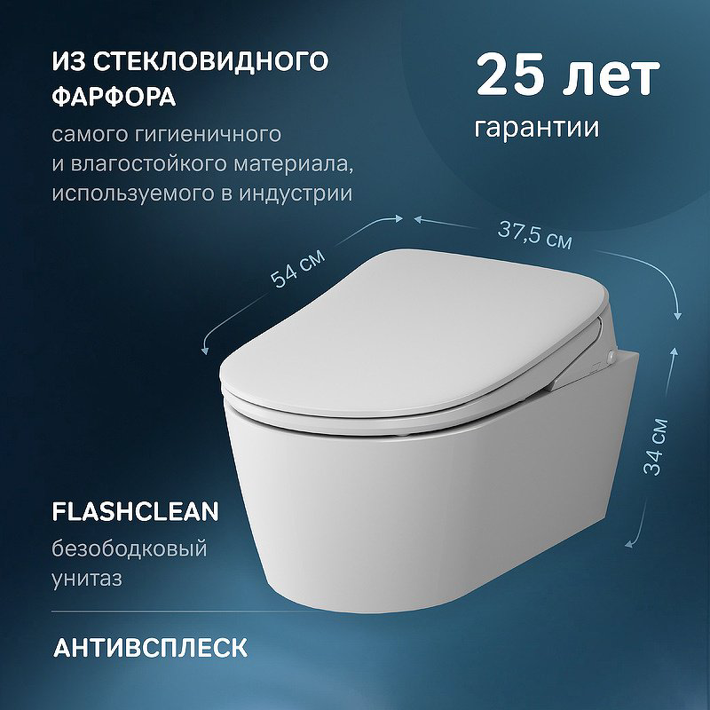 Унитаз AM.PM C8F1702SC белый купить,NaN