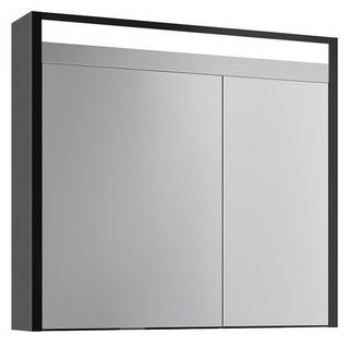 Шкаф навесной Edelform Карино 2-751-43-S 80x15x74.8см черный купить,NaN