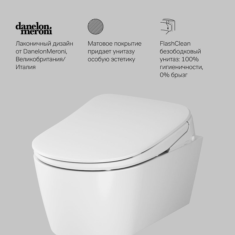 Унитаз AM.PM C8F1702SC белый купить,NaN