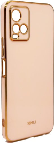 Чехол Для Vivo Y21, Y33s розово-золотой купить,880