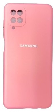 Чехол Для Samsung Galaxy A12 розовый купить,690