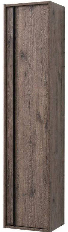 Шкаф-пенал Aquanet Lino 35 Веллингтон, 35x33x160 см, коричневый купить,NaN