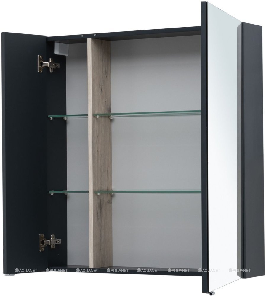 Шкаф навесной Aquanet Алвита K0000077889, 80x17.2x85 см, серый