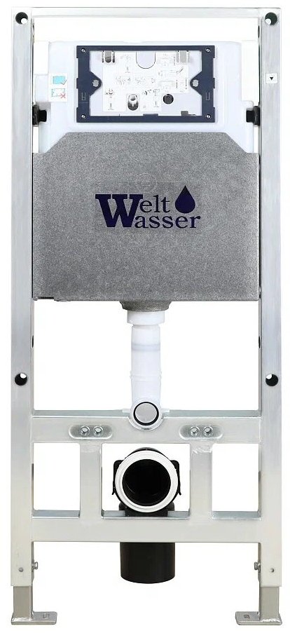 WeltWasser унитаз с инсталляцией JECKENBACH 004 GL-WT 506ST, санфаянс