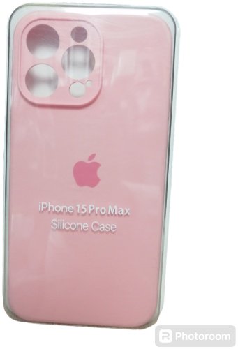 Чехол Для Apple iPhone 15 Pro Max розовый купить,985