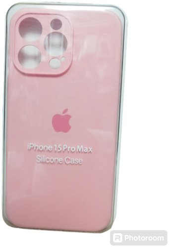 Чехол Для Apple iPhone 15 Pro Max розовый купить,985