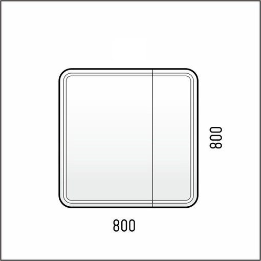 Шкаф навесной Corozo Алабама 80С 80x15x80см купить,NaN