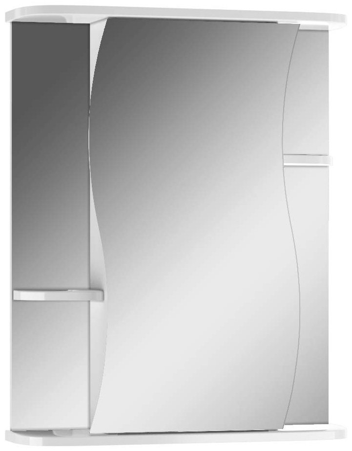 Шкаф зеркальный навесной KABINKA.KZ DA1040HZ, 61.6x15.7x70 см, белый