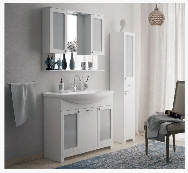 Шкаф навесной Corozo 105x17x81.5, Прованс 105С