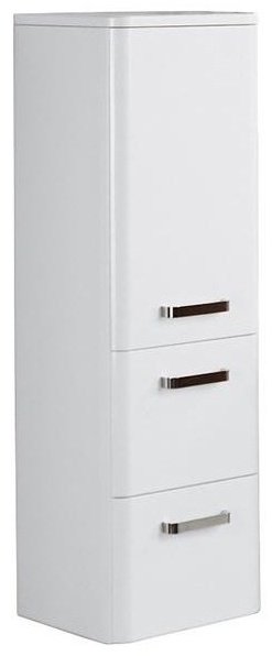 Шкаф навесной Акватон Валенсия Жемчуг 1Д 34.2x29.2x107см белый купить,NaN