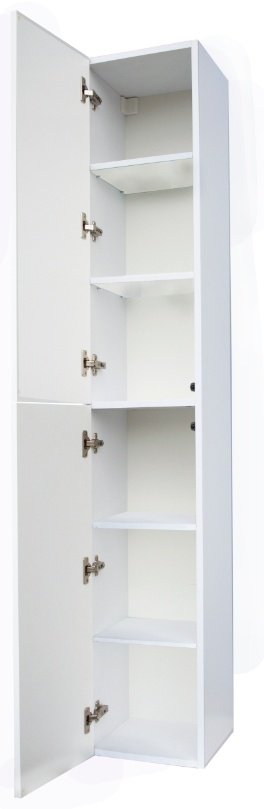 Шкаф-пенал навесной KABINKA.KZ Адели 300, 30x30x170 см, белый