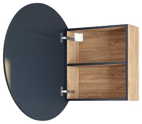 Шкаф-зеркало навесной Corozo 77x16x77 см, Форест 77