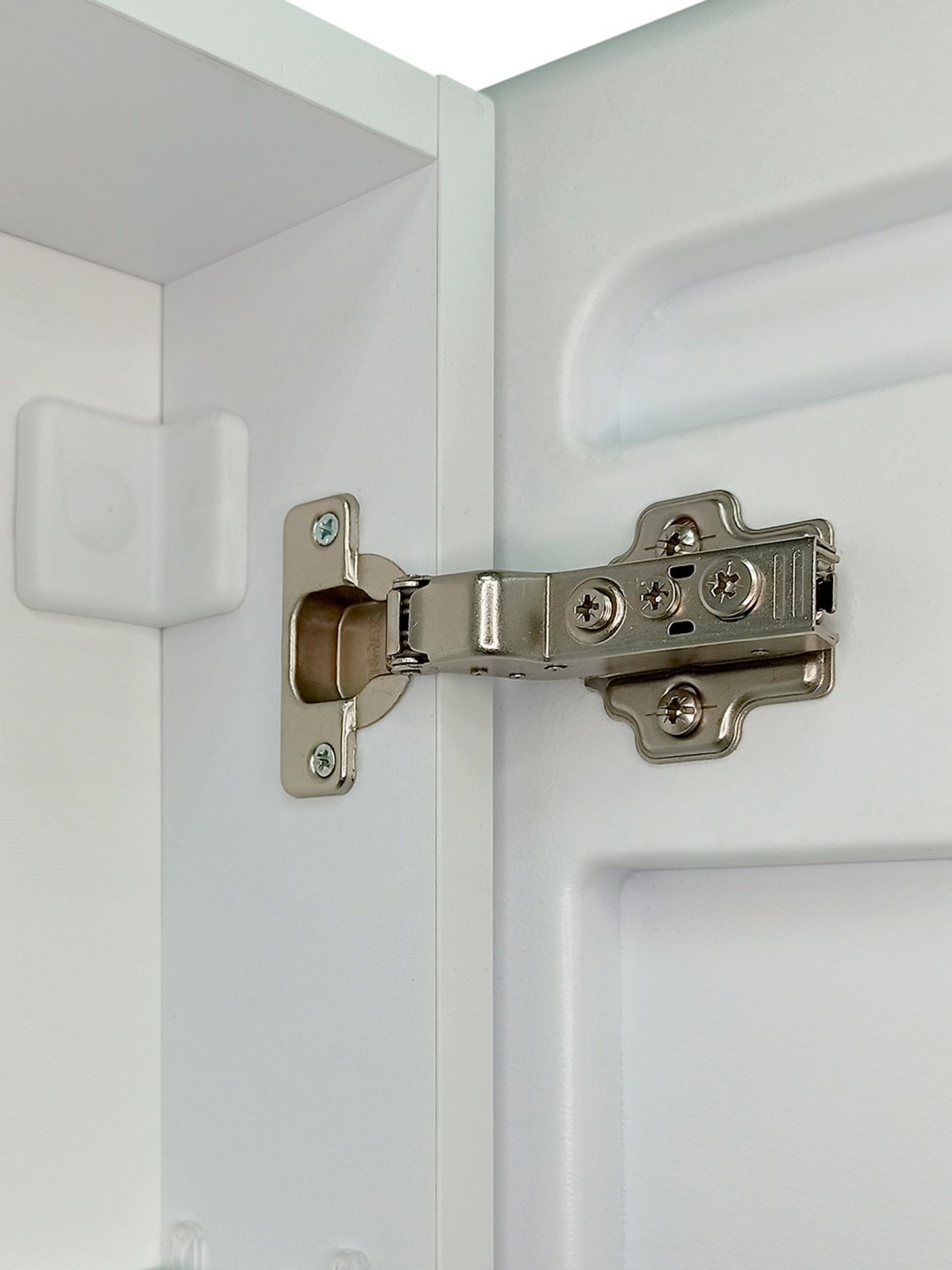 Шкаф навесной Континент Emotion LED , 60x14x80 см, белый