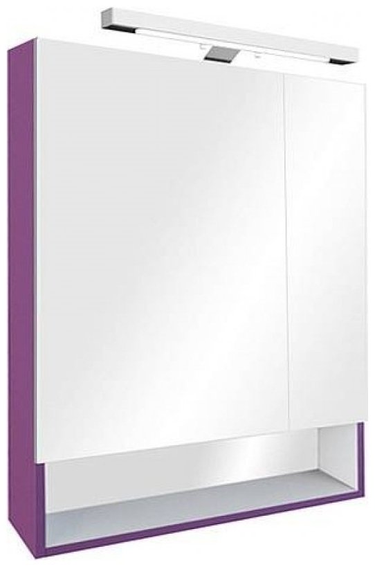 Шкаф навесной Roca ZRU9302753 The Gap 80x12.9x85см фиолетовый купить,NaN