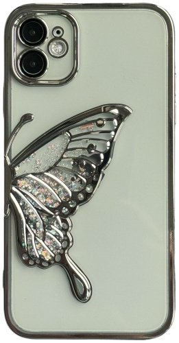 Чехол Для Apple iPhone 11 серебряный купить,2481