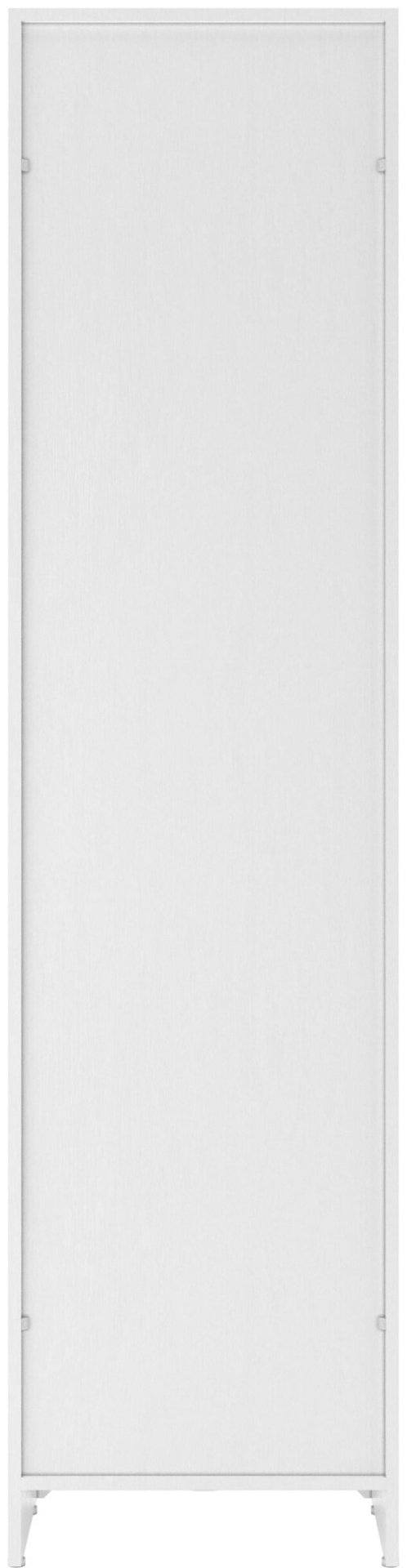 Шкаф-пенал напольный KABINKA.KZ DR6014P, 50.6x31.6x200.9 см, белый