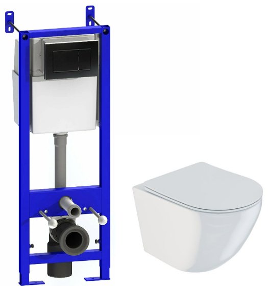 УКЛАД унитаз с инсталляцией Tornado, санфарфор